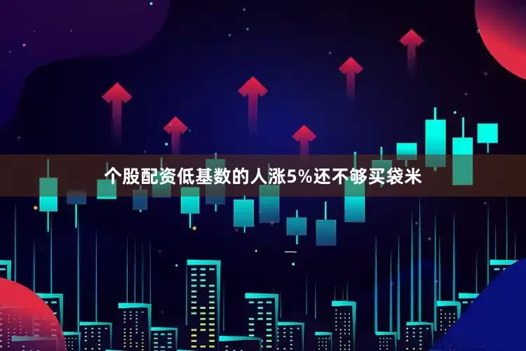 个股配资低基数的人涨5%还不够买袋米